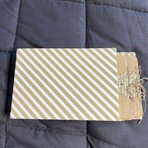 Stripped Mini Memories Scrapbook